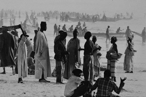Robert Lebeck - Am Strand von Cayar, Senegal, 1960