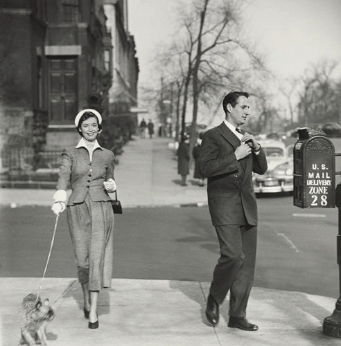Frances McLaughlin-Gill - A Couple Mailing A Letter In New York City, NYC, 1949