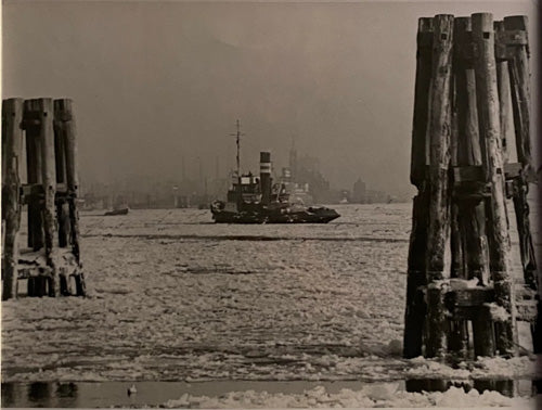 Franz Münster - Hafen in Hamburg im Winter, Hamburg, 30er Jahre