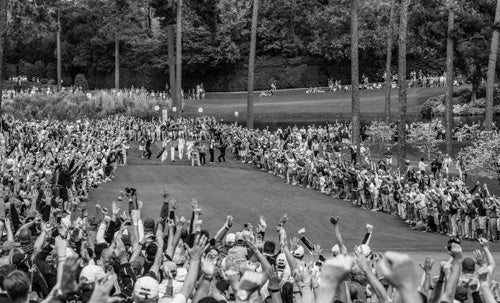 David Yarrow - The Moment (Gary Players hole-in-one), Augusta, USA, 2016