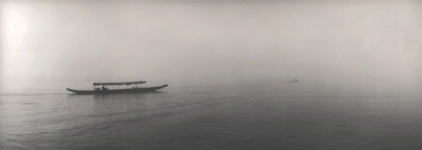 Silke Lauffs - Crossing the Mekong in the Morning Mist, Huay Xai, Laos, 2005