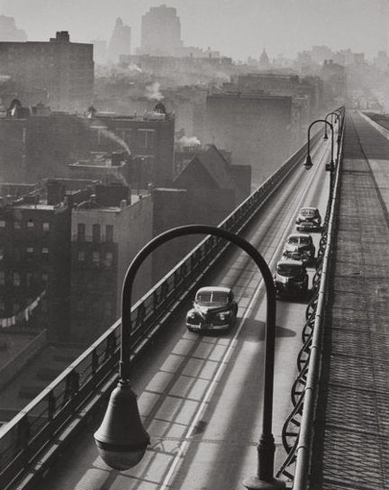 Harold Roth - Williamsburg Bridge, New York, 1947